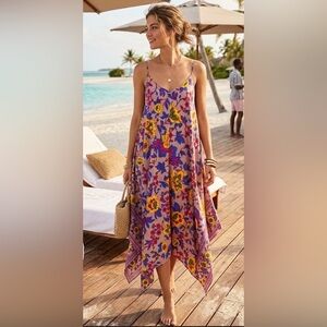Billabong Floral Handkerchief Dress Summer Ready